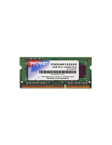 Memoria Ram Patriot Ddr3 Sodimm 4gb 1333mhz Cl9