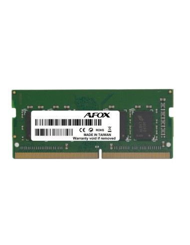 Memoria Ram Afox So-dimm Ddr3 4gb 1600 Mhz Lv 1,35v