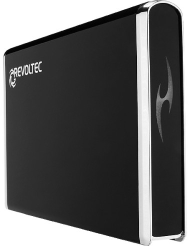 Revoltec Alubook 2-otb Negro Para 2.5 Sata