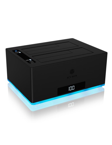 Docking- & Klonmation Icybox 2,5"& 3,5" Sata, Usb3.0 Typea