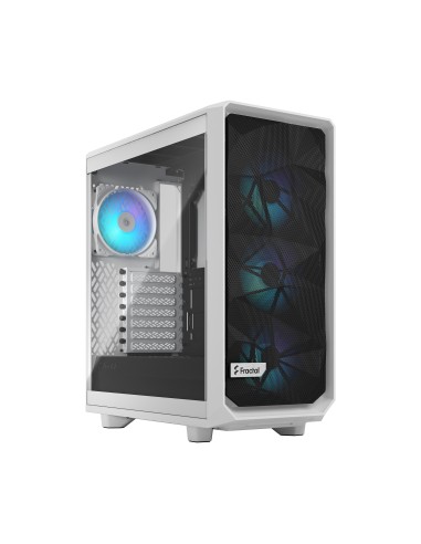 Caja Pc Fractal Design Meshify 2 Compact Rgb White Tg Clear Tint, Tower-gehäuse Fd-c-mes2c-08