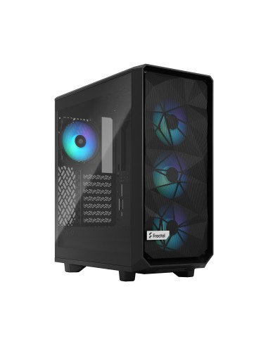 Caja Pc Fractal Design Meshify 2 Compact Lite Rgb Negro Tg Light Tint, Tower-gehäuse Fd-c-mel2c-05