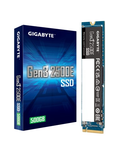 Disco Ssd Gigabyte M.2 2280 500gb  Gen3 2500e Pcie 3.0x4 Nvme1.3