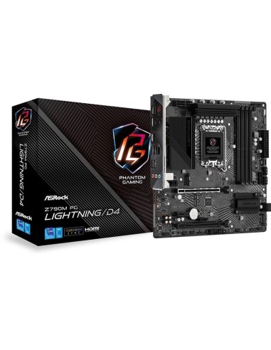 Asrock Z790m Pg Rayo/d4 Intel Z790 Lga 1700 Micro Atx