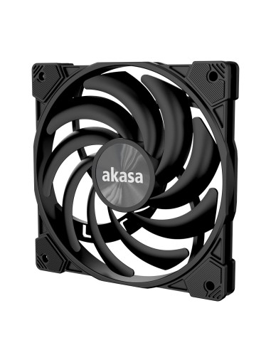 Ventilador Pc Akasa Alucia Xs Slim 120 Mm - Negro