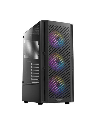 Caja Gaming Antec Ax20 Matx 2xusb 2.0 Sin Fte Negro Rgb