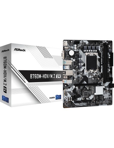 Asrock B760m-hdv/m.2 D4 Intel B760 Lga 1700 Micro Atx