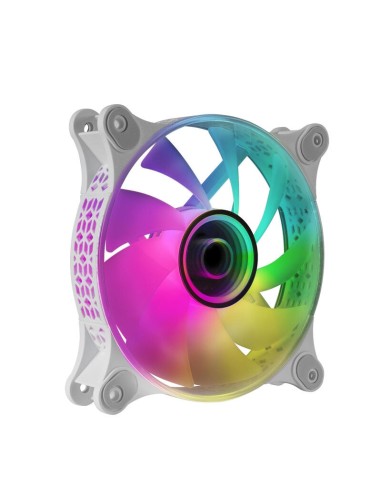 Ventilador Mars Gaming Mf-3d 12cm Argb Blanco