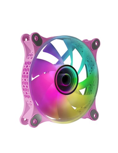 Ventilador Mars Gaming Mf-3d 12cm Argb Rosa