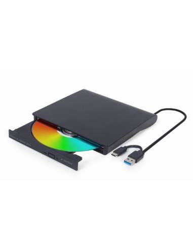 Lector De Dvd Usb 3.1 Externa, Negro