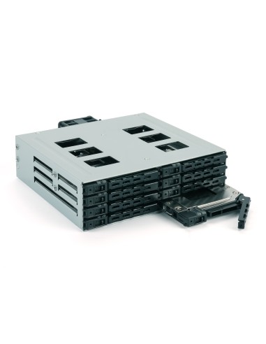 Fantec Mr-sa1082, Sas + Sata 6g Backplane Para 8×2,5" Hdd/ssd