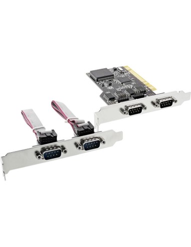 Tarjeta Inline Pci Multi I/o 4 Puertos Serie Db9