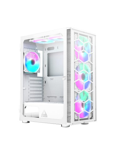 Caja Pc Montech X3 Glass Midi-tower, Rgb, Temperojo Glass -blanco