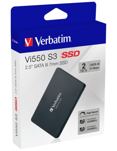 Disco Ssd 2tb Verbatim Vi550 Sataiii 2.5"