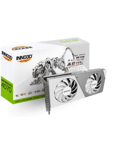 Inno3d Rtx4070 Twin X2 Oc Blanco 12gb Gddr6x Hdmi 3xdp