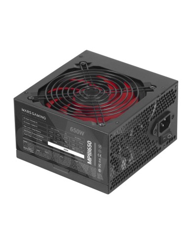 Fuente De Alimentación Mars Gaming Mpiii650 650w Ventilador 12cm