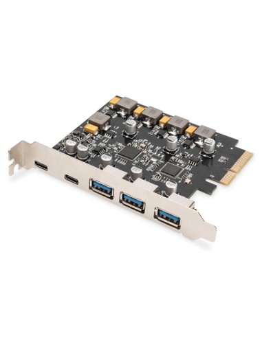 Digitus Tarjeta Pci 2x Usb-c 3x Usb-a