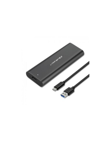 Qoltec 50311 Caja Para Disco Duro Externo Caja Externa Para Unidad De Estado Sólido (ssd) Negro M.2