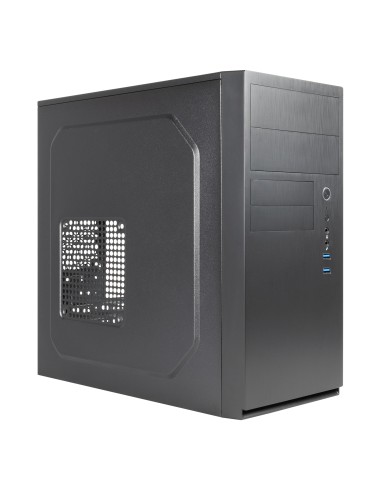 Caja  Micro-atx Semitorre Unyka Aero C11(sinfuente) 2usb3.0 Negro 52108