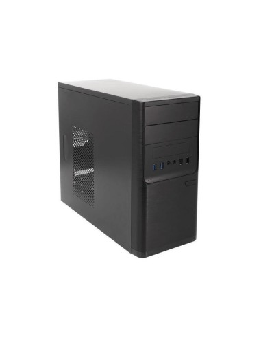 Caja Micro Atx Unyka Matx Dark Shadow Caja Negra Con 2 Bahías De 5.1/4 Con Fuente De Alimentacion De 300w 85% De Eficiencia ...