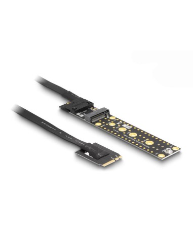 Delock 64215 Tarjeta De Expansion Nvme M.2 Clave A+e Macho A Clave M Ranura Con Cable De 20 Cm