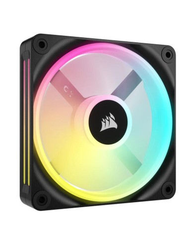 Ventilador Caja Adicional 12x12 Corsair Qx120 Icue Link Rgb Negro Expansion Kit