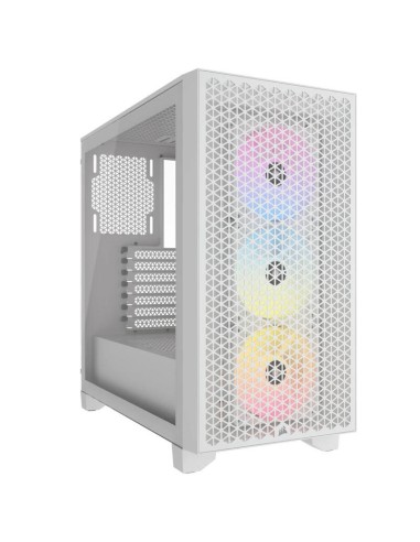 Caja Corsair 3000d Rgb Airflow Mid-tower Blanca Cc-9011256-ww