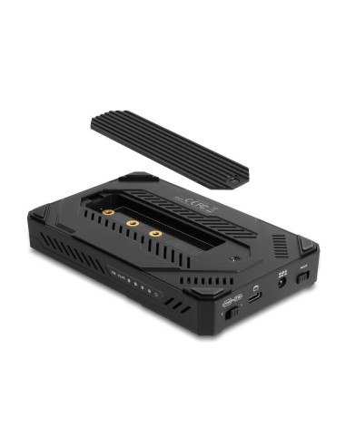 Delock 42020 Caja Esterna Usb Type-c Para 1 X Unidad Ssd M.2 Nvme + 1 X Unidad Ssd / Hdd Sata De 2.5? Con Función De Clona...