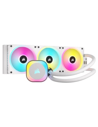 Refrigeración Líquida Corsair Cooling Icue Link H150i Rgb Blanco Aio 360mm