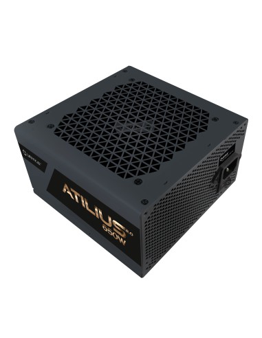 Unykach Atilius 2.0 Black 650w 80 Plus Bronze Fuente De Alimentacion 650w Atx 2.3 - Apfc - Ventilador 120mm