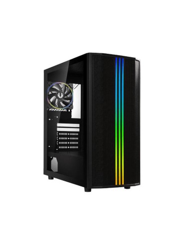 Caja Semitorre Atx Saber Mesh Rgb Negro + Window Bitfenix Int:2x3.5 2+2x2.5/ 2xusb3.0, 1xusb2.0/audio/ Cristal Templado