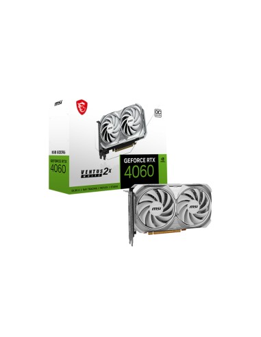 Msi Geforce Rtx 4060 Ventus 2x White 8gb Oc