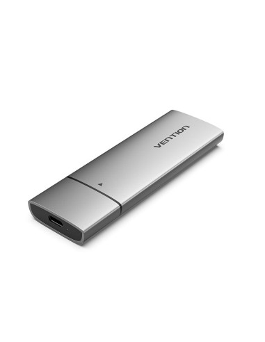 Caja Externa Para Disco Ssd M.2 Sata Vention Kpeh0 Usb 3.1 Sin Tornillos