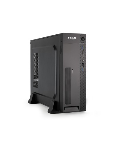 Tooq Caja Slim Matx Tqc-3008u3cd 500w Lector Tarjetas - Negro