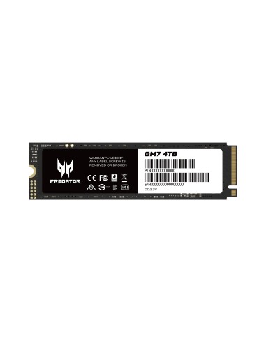 Acer Predator Ssd Gm7 4tb M.2 Nvme Pcie Gen 4x4