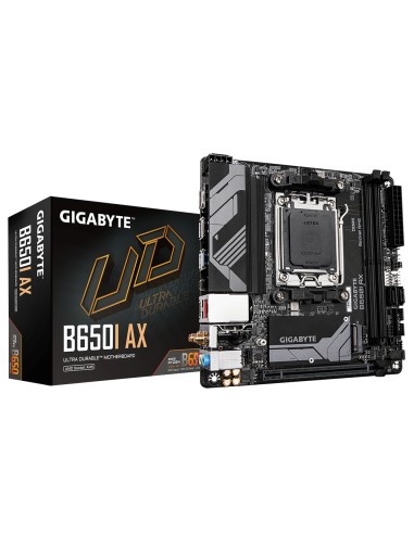 Placa Base Gigabyte B650i Ax Ddr5 Am5, Mini Itx, 1 X Pci Express X16 Slot