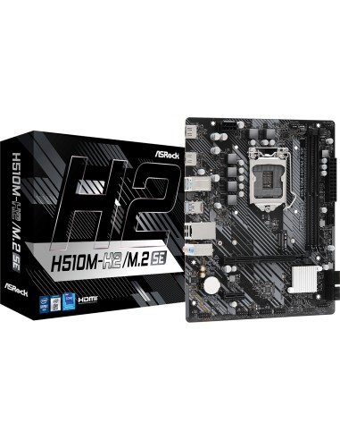 Placa Base Asrock H510m-h2/m.2 Se Matx Intel H510 2ddr4 S1200 Gen11 Retail