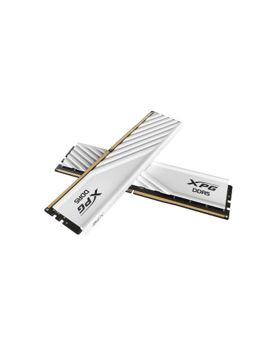 Adata Memoria 64 Gb Ddr5 6000 (2x 32 Gb) Kit Dual Blanca, Lancer Blade, Intel Xmp, Amd Expo Ax5u6000c3032g-dtlabwh