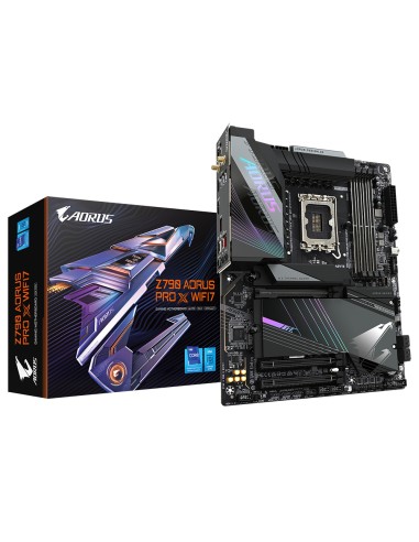 Placa Base Gigabyte Z790 Aorus Pro X Wifi7  Intel Z790 Express Lga 1700 Atx