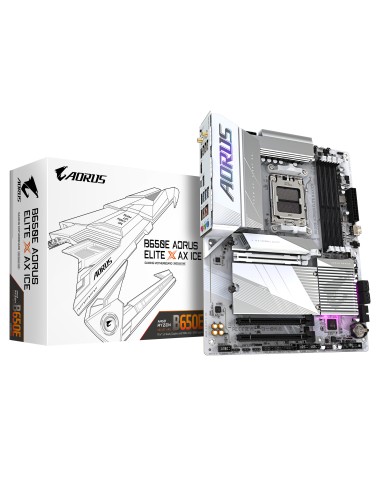 Gigabyte B650e Aorus Elite X Ice Am5 4xddr5 4xsata 3xm.2