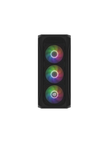 Caja Pc Natec Fury Shobo Sh4f Rgb Midi Tower With Window Black