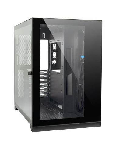 Caja Pc Inter-tech C-703 Vision Vidrio Templado X 2 88881364 Negra