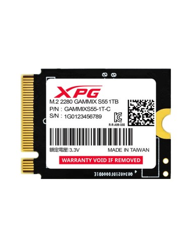 Adata Ssd Gammix S55 1tb Gen 4x4 2230