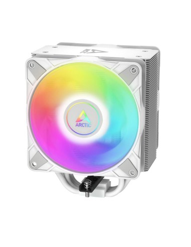 Arctic Freezer 36 A-rgb Blanco- Ventilador Cpu De Torre única Con Push-pull, Dos Ventiladores P De 120 Mm