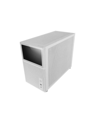 Caja Gaming Minitorre Mars Gaming Mc-lcd Blanca