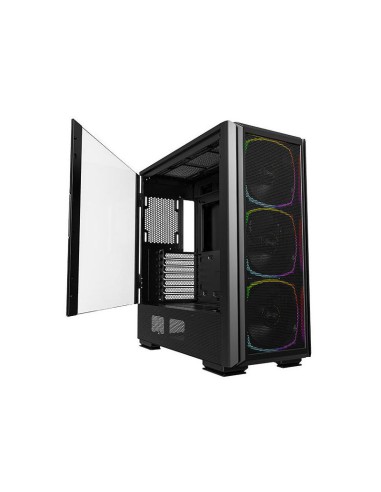 Caja Pc Montech Sky Two Gx  Vidrio Templado Skytwogxb Negra