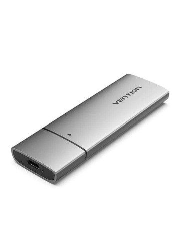 Caja Externa Para Disco Ssd M.2 Sata Vention Kpfh0 Usb 3.1 Sin Tornillos