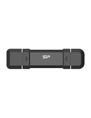 Silicon Power 250gb Portable-mick-ssd Usb 3.2 Ds72 Negro