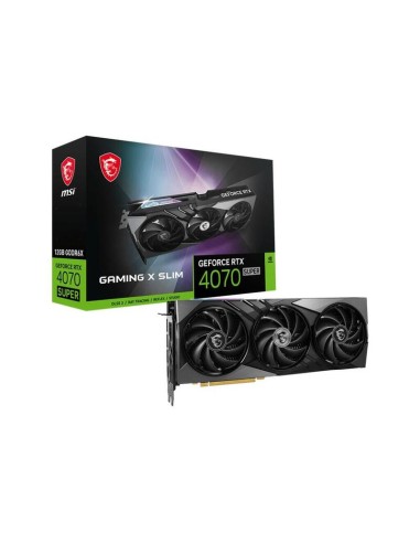 Tarjeta Gráfica Msi Geforce Rtx 4070 Super 12gb Gaming X Slim