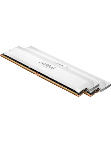 Memoria Crucial Pro Ddr5-6000 Kit   32gb 2x16gb Udimm White  Overclocking